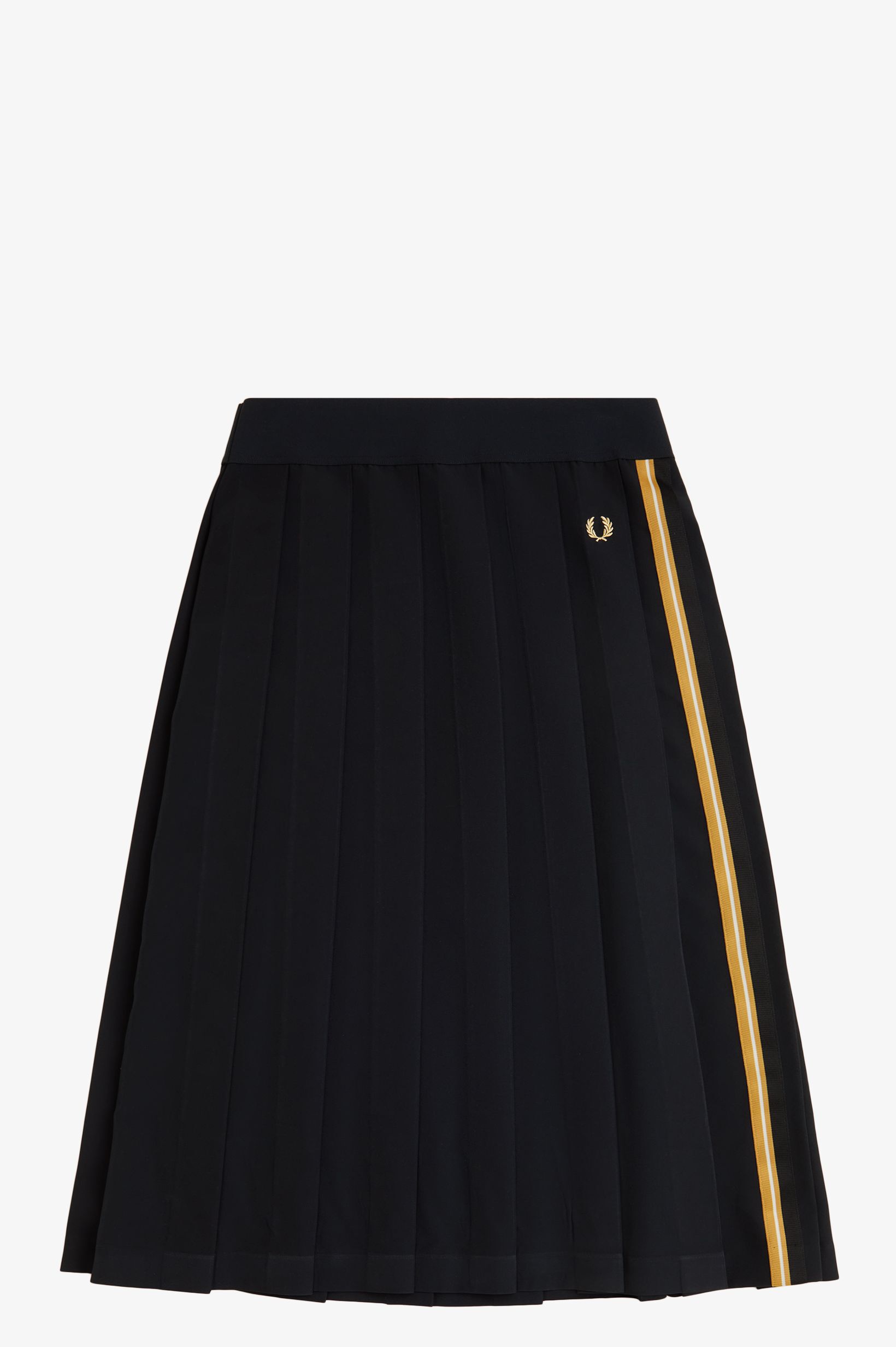 FRED PERRY 「Tape Detail Pleated Midi Skirt」|スカート|