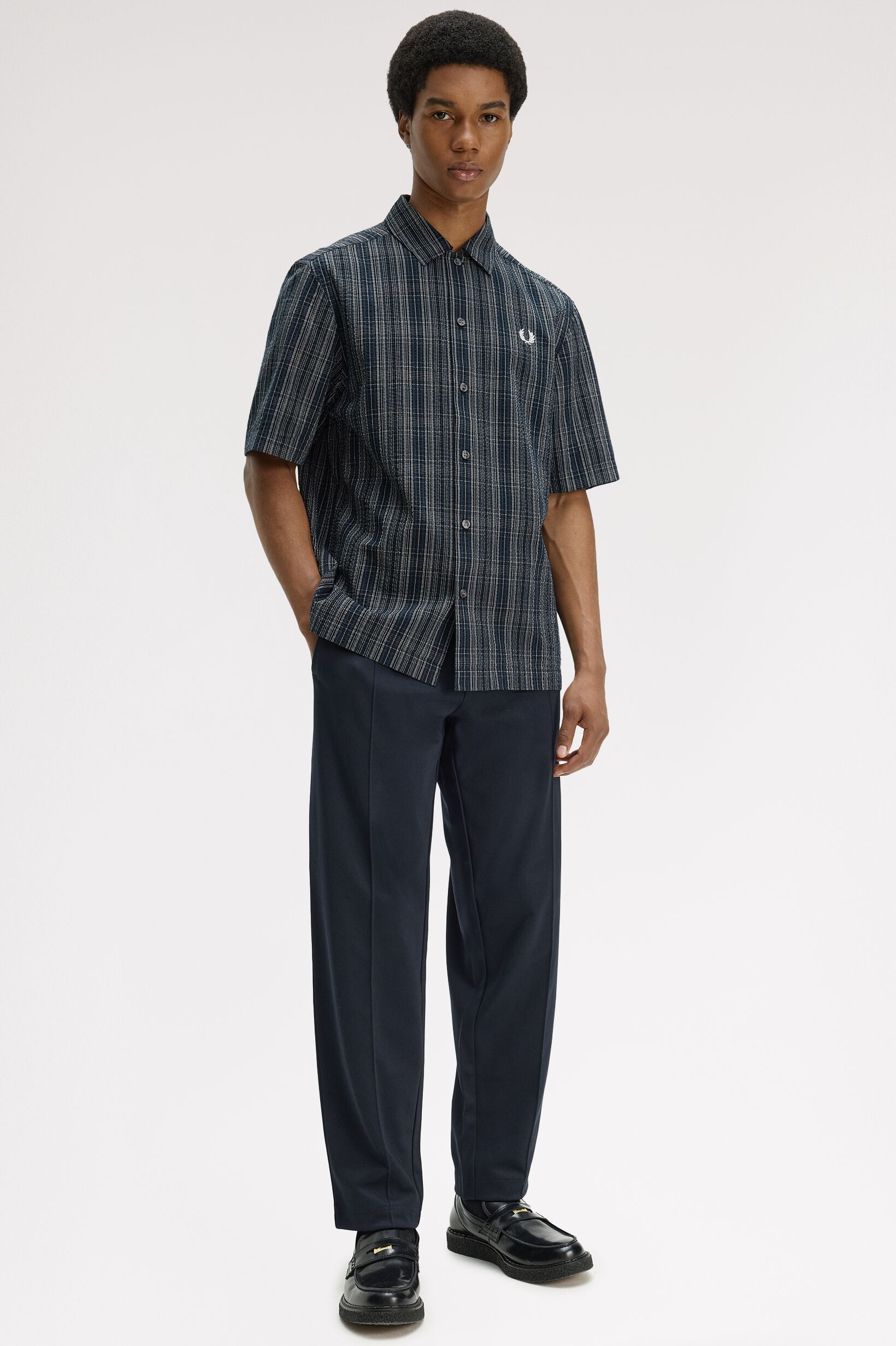 FRED PERRY 「Seersucker Check Shirt」|シャツ・ブラウス|