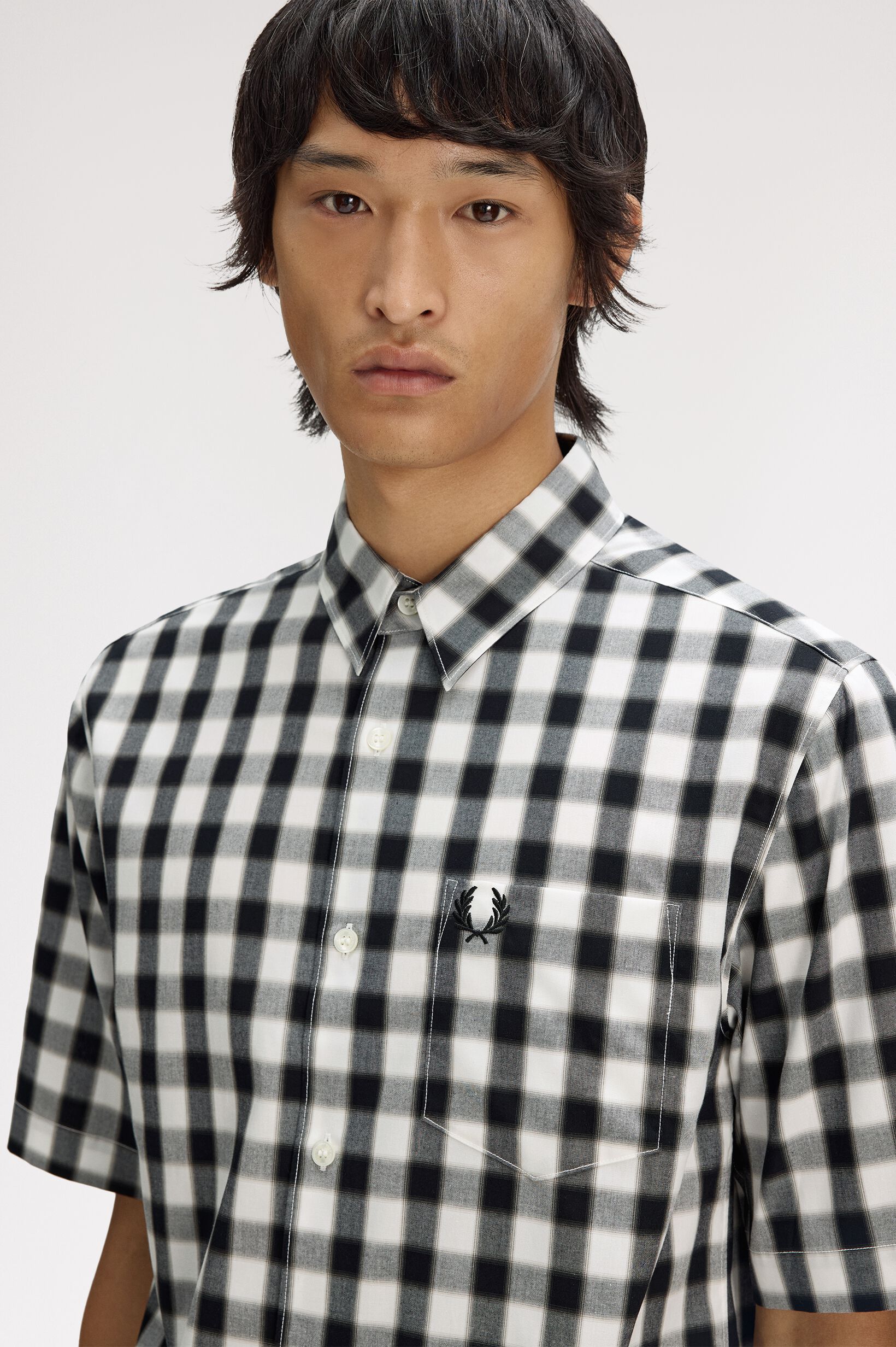 FRED PERRY 「Blurred Gingham Shirt」|シャツ・ブラウス|