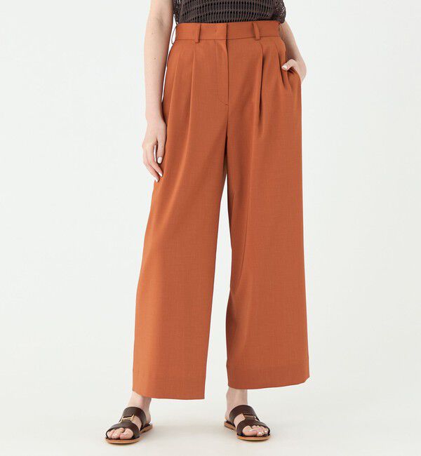 Ballsey「【一部WEB先行予約】ポリエステルツイル ２タックスラックスパンツ」|その他|
