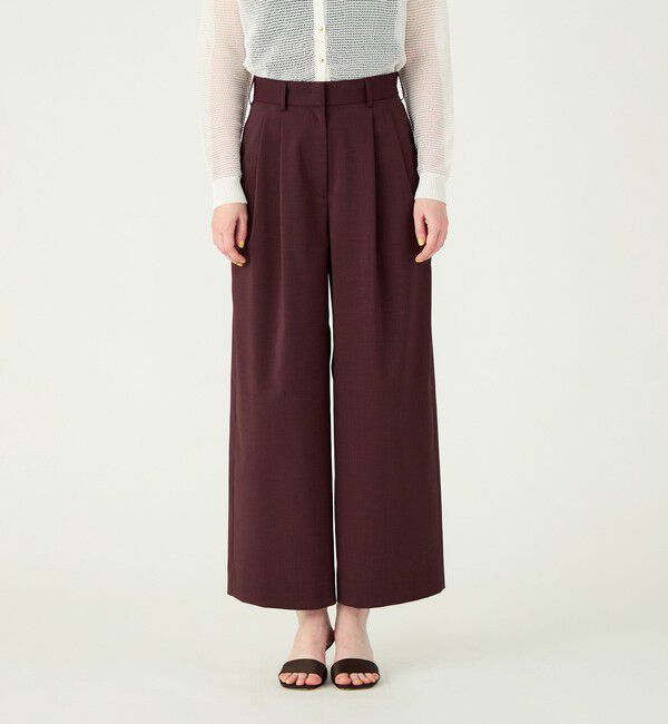 Ballsey「【一部WEB先行予約】ポリエステルツイル ２タックスラックスパンツ」|その他|