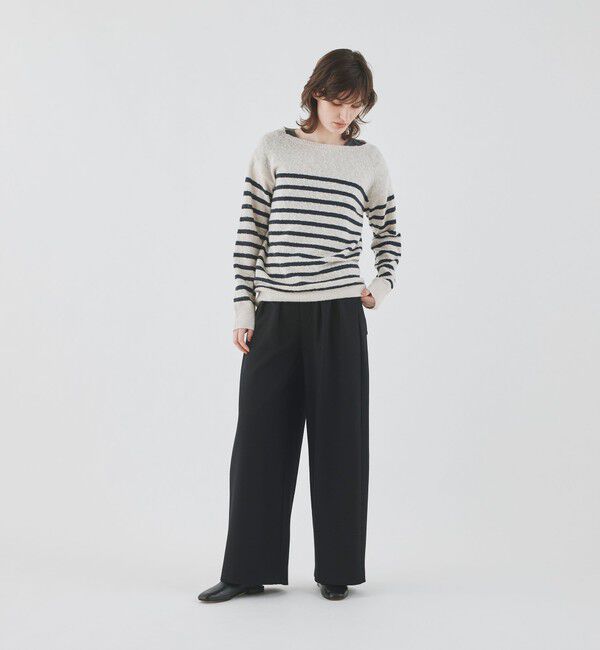 GALERIE VIE「ミルドスムース タックワイドパンツ」|その他|