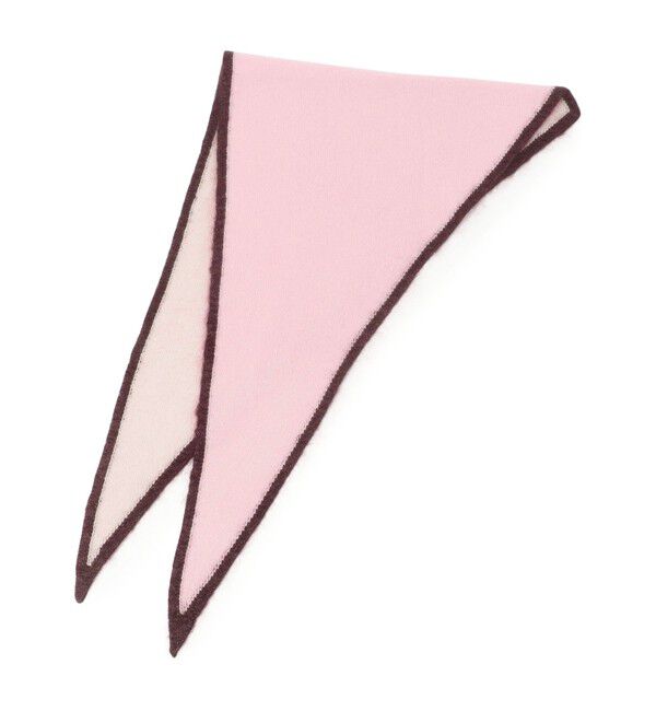 TOMORROWLAND GOODS「ASAUCE MELER カシミヤ トライアングルストール」|ストール|