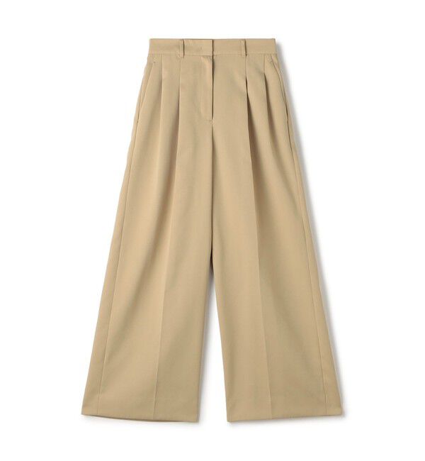 Ballsey「コットンライクサテン 2タックワイドパンツ」|その他|