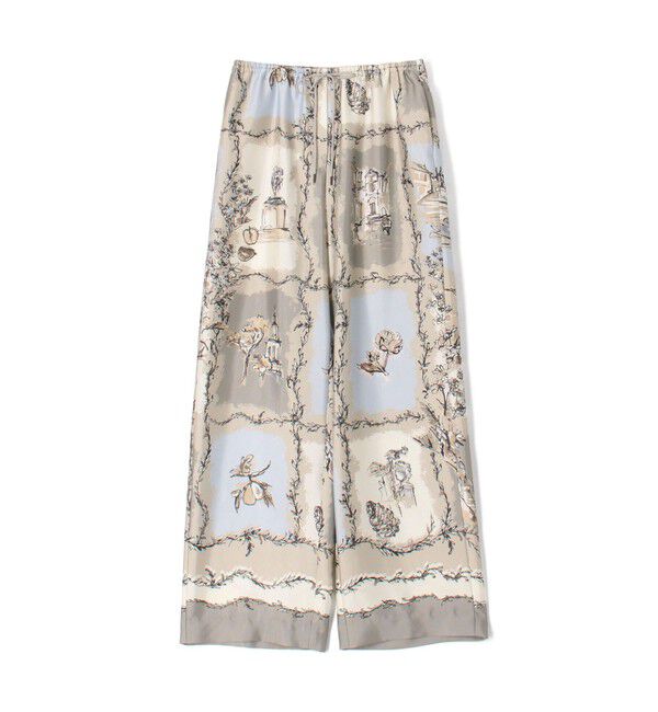 TOMORROWLAND collection「【追加予約】ローマプリント ドローストリングパンツ」|その他|42 ライトベージュ系