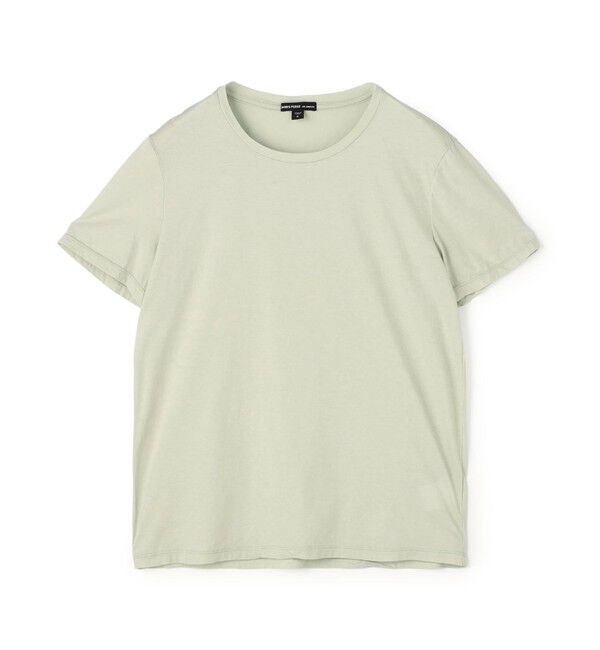 JAMES PERSE「リュクスジャージー クルーネック Tシャツ WELJ3263」|Tシャツ・カットソー|62 ライトグリーン系