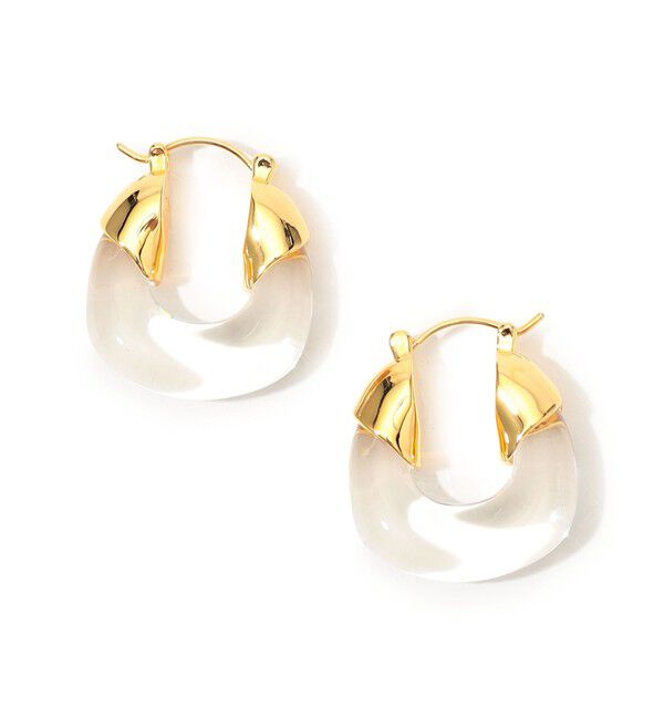 TOMORROWLAND GOODS「Lizzie Fortunato MINI ORGANIC HOOPS ピアス」|ピアス|