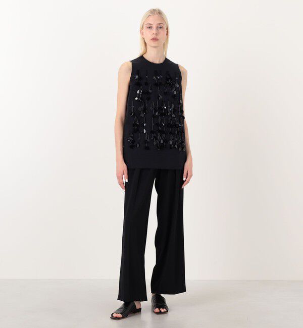 TOMORROWLAND BUYING WEAR「PLAN C SLEEVLESS TOP ナイロン スリーブレストップ」|シャツ・ブラウス|