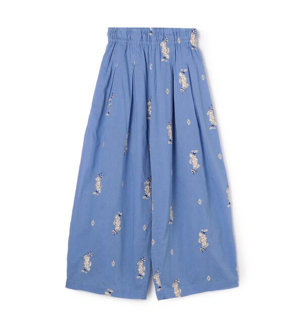 TOMORROWLAND BUYING WEAR「ne Quittez pas Cotton Voile Jasmin パンツ」|その他|64 ブルー系