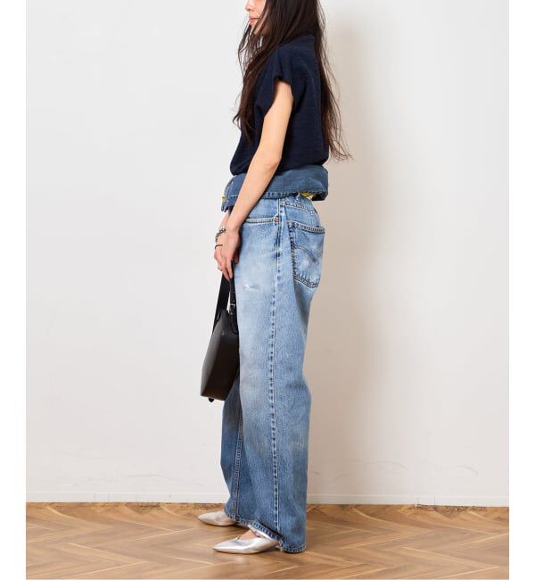  「TWEED CUT STAND NECK TOPS：カットソー」|Tシャツ・カットソー|