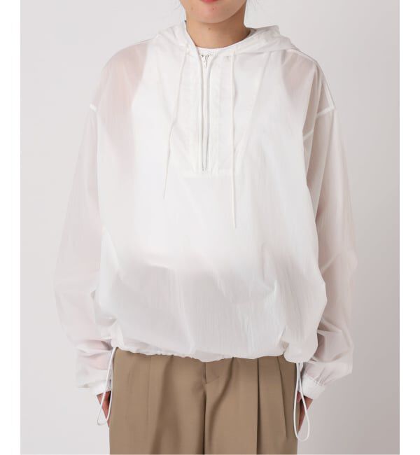  「SHEER NYLON ANORAK：シャツ」|シャツ・ブラウス|