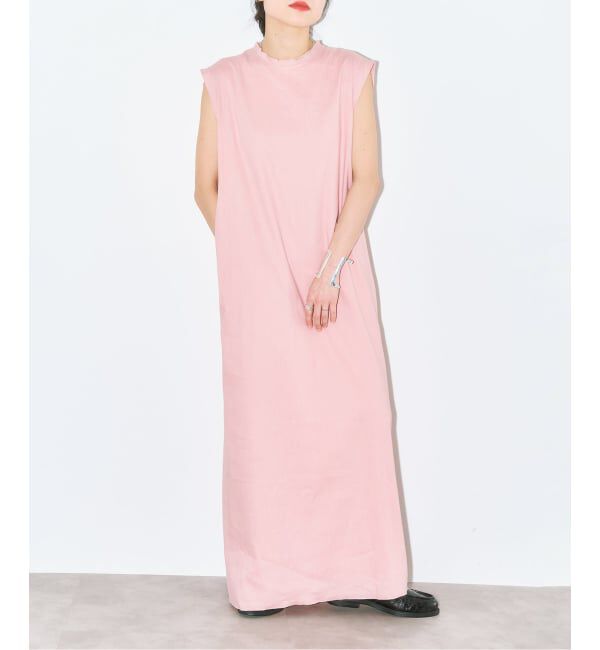  「《予約》TANK LEANN DRESS：ワンピース」|ワンピース|ピンク