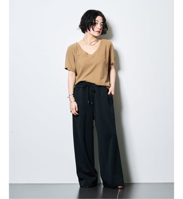  「DOUBLE WAIST JERSEY パンツ」|その他|