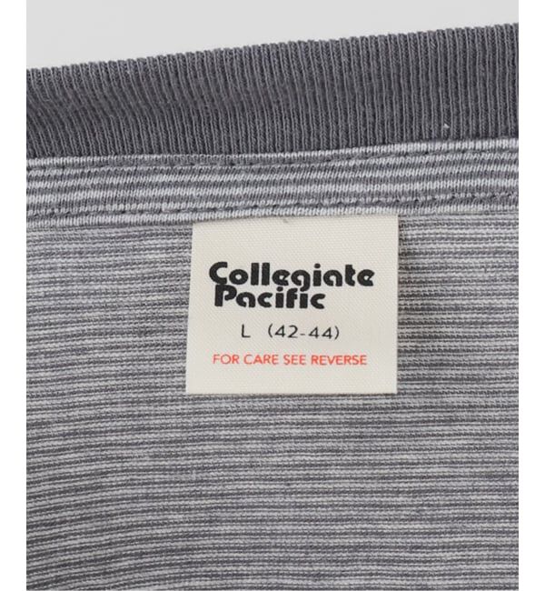  「COLLEGIATE PACIFIC MULTI BORDER T SHIRT CP-26S-005：Tシャツ」|Tシャツ・カットソー|
