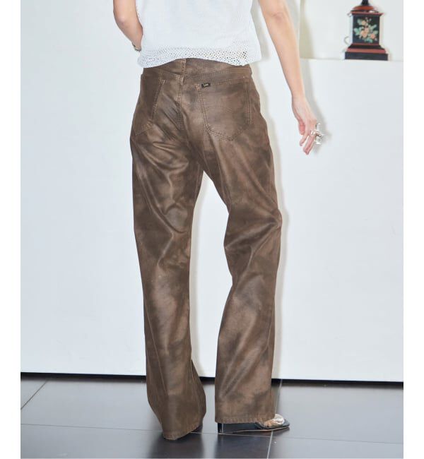  「《予約》LEE 別注 FAUX LEATHER パンツ」|その他|