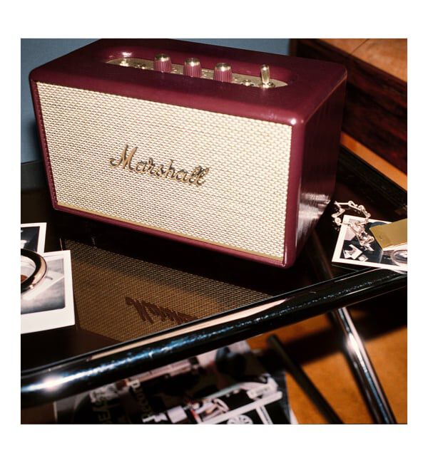 journal standard Furniture「★【Marshall/マーシャル】Acton III Bluetooth Burgundy　スピーカー」|電化製品|