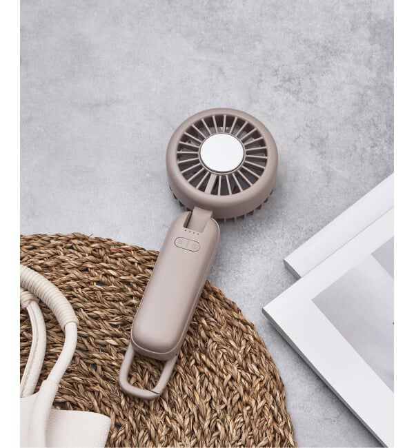 journal standard Furniture「★【Life on Products】ペルチェ冷却機能ダブルファン」|電化製品|ベージュ