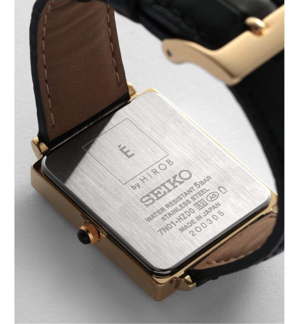HIROB「《追加予約》SEIKO Exclusive EDIFICE x HIROB Yellow gold 別注」|腕時計|