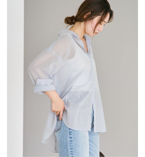 Plage「new cotton sheer シャツ」|シャツ・ブラウス|