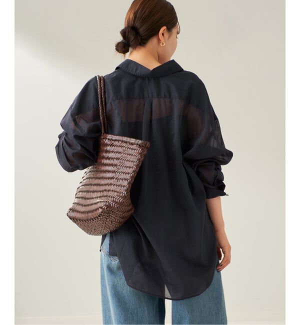 Plage「《追加予約》fluffy sheer シャツ 2」|シャツ・ブラウス|