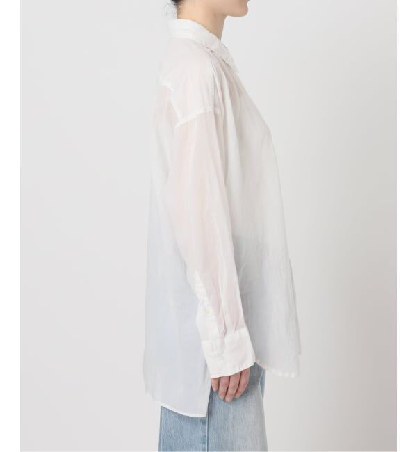 Plage「《追加予約》fluffy sheer シャツ 2」|シャツ・ブラウス|