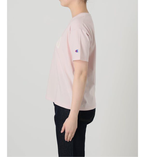 SLOBE IENA「Champion/チャンピオン SLOBE別注 ロゴTシャツ」|Tシャツ・カットソー|