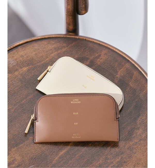 VERMEIL par iena「ORSETTO オルセット フラグメントケース W155 H85mm」|財布|