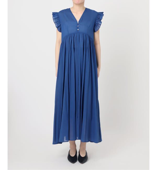 SLOBE IENA「《予約》コットンボイルフリルワンピース」|ワンピース|