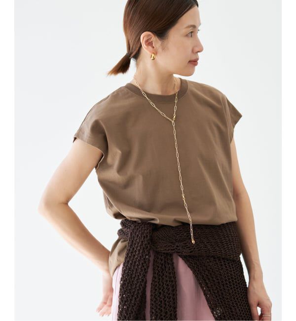 IENA「《新色あり/追加8》ラウンドテールプルオーバー」|Tシャツ・カットソー|