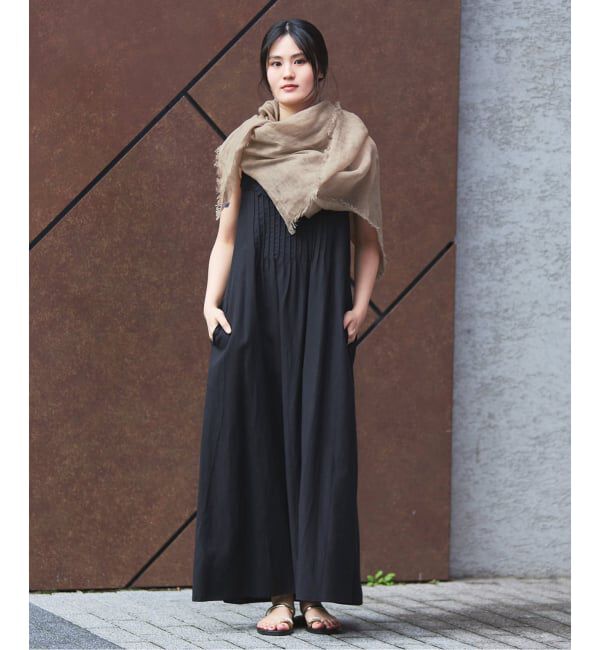 IENA「NIMNIMDUAI/ニムニムデュアイ PLAIN GAUZE STOLE ストール」|ストール|