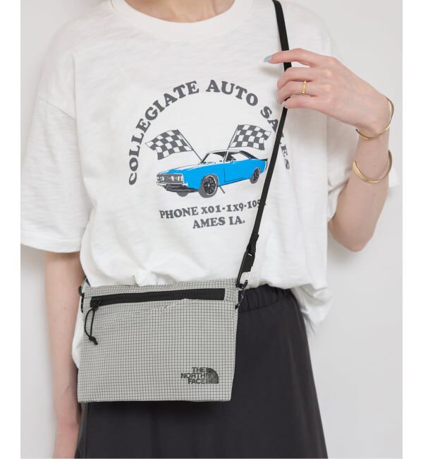 SLOBE IENA「THE NORTH FACE/ノースフェイス Rafter Shoulder Pouch S SP NM72628」|ショルダー・メッセンジャー|グレーB