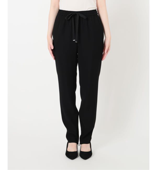 VERMEIL par iena「《追加4/手洗い可》ツイルストレッチスリムパンツ」|スラックス|