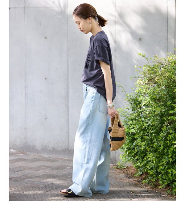 SLOBE IENA「GULF COAST/ガルフコースト SLOBE別注 グラフィックTEE1」|Tシャツ・カットソー|