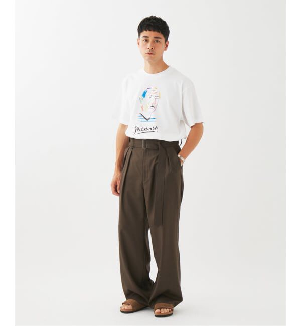 EDIFICE「Pablo Picasso(パブロ・ピカソ) 別注 アート プリント Tシャツ」|Tシャツ・カットソー|