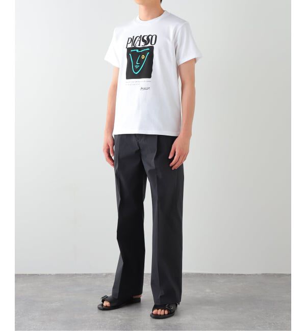 EDIFICE「Pablo Picasso(パブロ・ピカソ) 別注 アート プリント Tシャツ」|Tシャツ・カットソー|