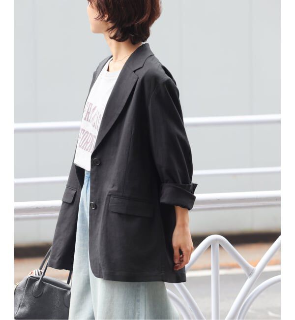 JOURNAL STANDARD relume「［手洗い可］リネンフィールシングルジャケット」|テーラードジャケット|