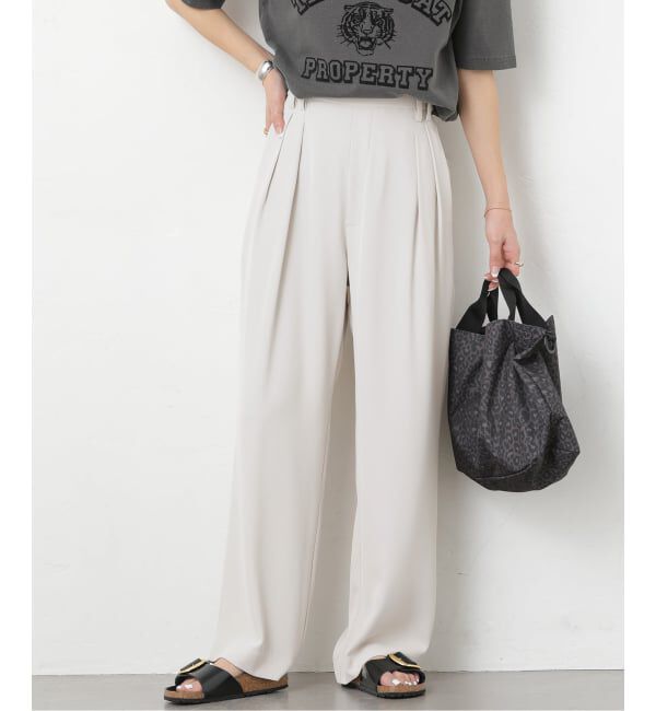 JOURNAL STANDARD relume「イージードレープワイドパンツ」|スラックス|