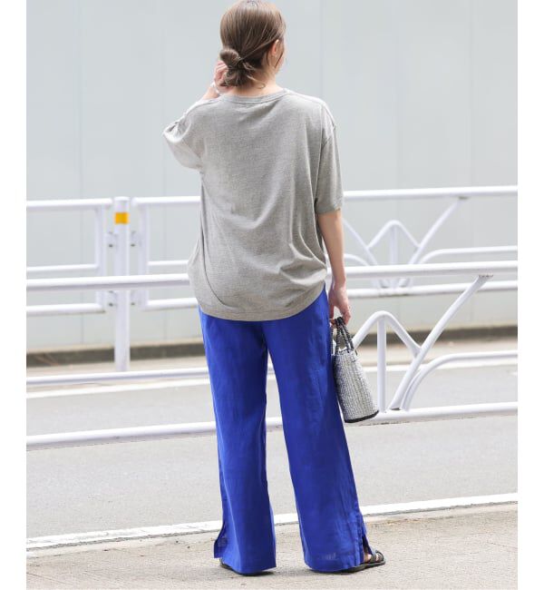 JOURNAL STANDARD relume「《一部WEB限定追加 / 新色 / 新サイズ》麻スリットイージーパンツ」|その他|