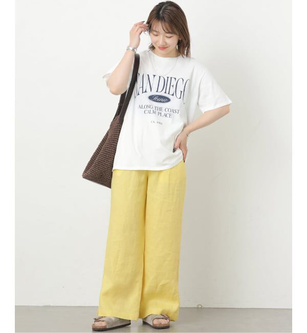 JOURNAL STANDARD relume「《一部WEB限定追加 / 新色 / 新サイズ》麻スリットイージーパンツ」|その他|