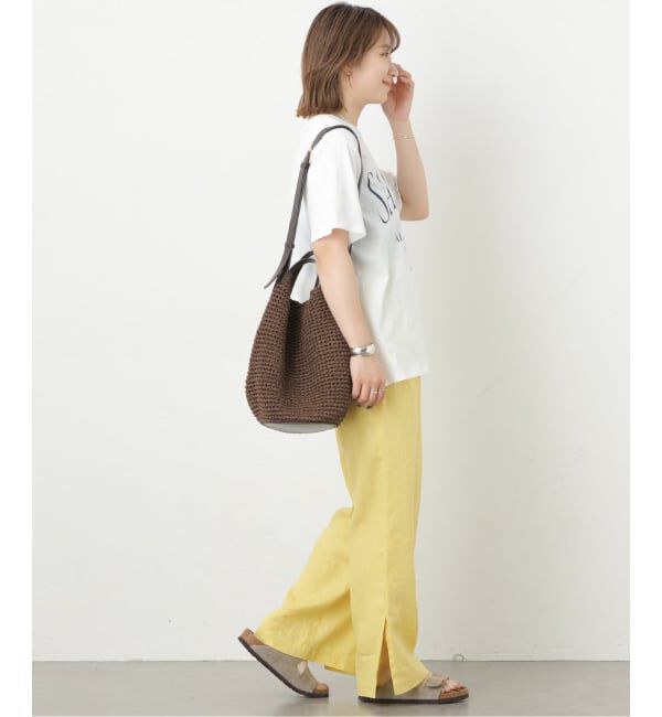 JOURNAL STANDARD relume「《一部WEB限定追加 / 新色 / 新サイズ》麻スリットイージーパンツ」|その他|