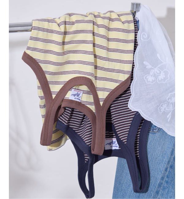JOURNAL STANDARD「《追加予約》別注【MILLER/ミラー】 for JSリブタンクトップ ２枚セット」|タンクトップ|