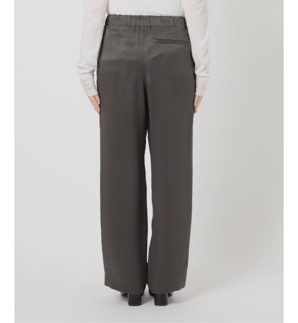 Spick and Span「《新色有り / 追加》ワッシャーサテンイージーパンツ」|その他|