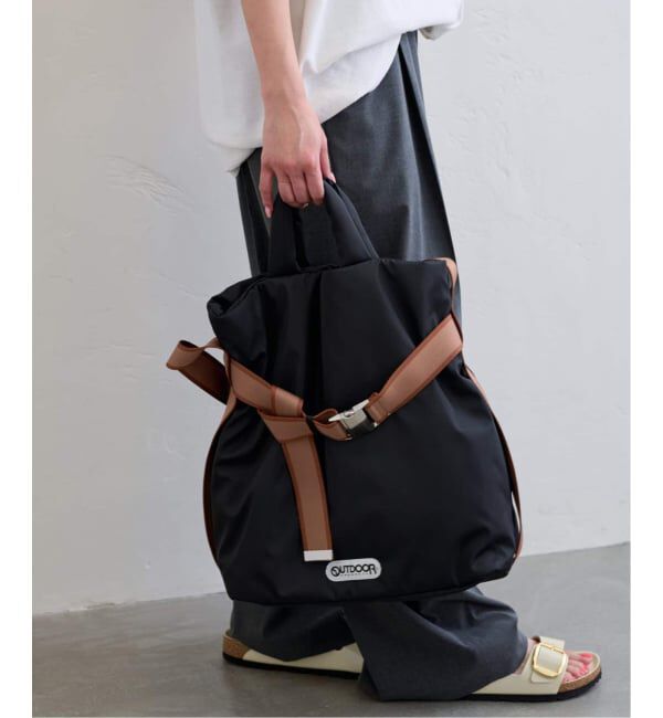 U by SPICK&SPAN「《追加》OUTDOOR/アウドア 別注Puilting 2way tote 16」|ショルダー・メッセンジャー|