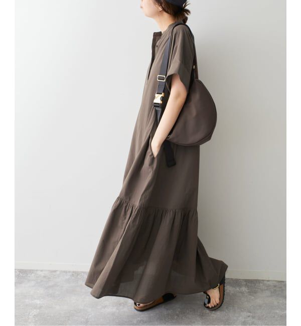Spick and Span「《追加》ローンティアードマキシワンピース」|ワンピース|