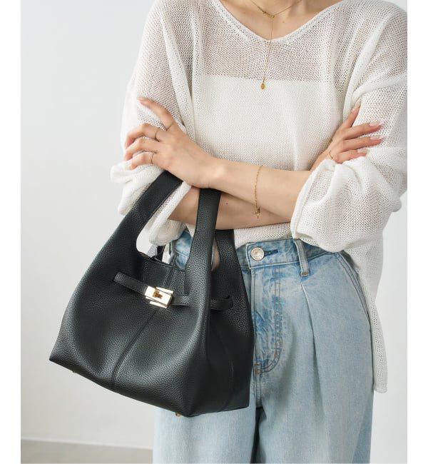  「《予約》LETALON 2way soft cube bag」|ショルダー・メッセンジャー|ブラック