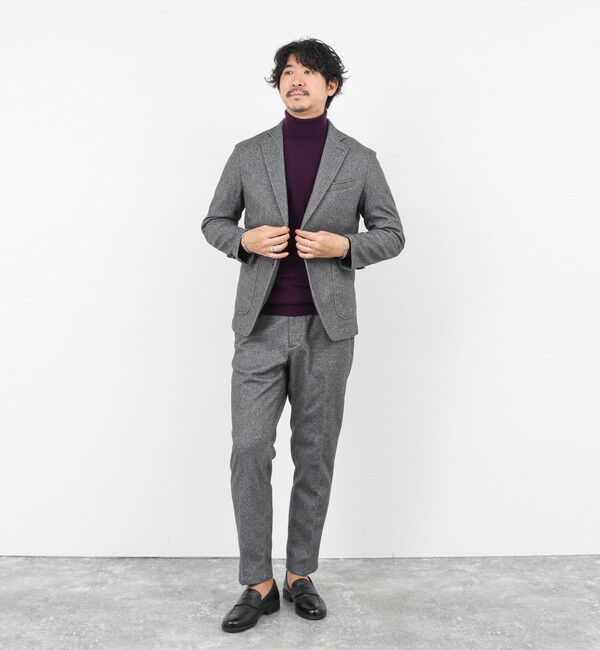NOLLEY'S goodman「《セットアップ対応》【Active Jersey】ホームスパン ストレッチイージーPT 25AW」|チノ|