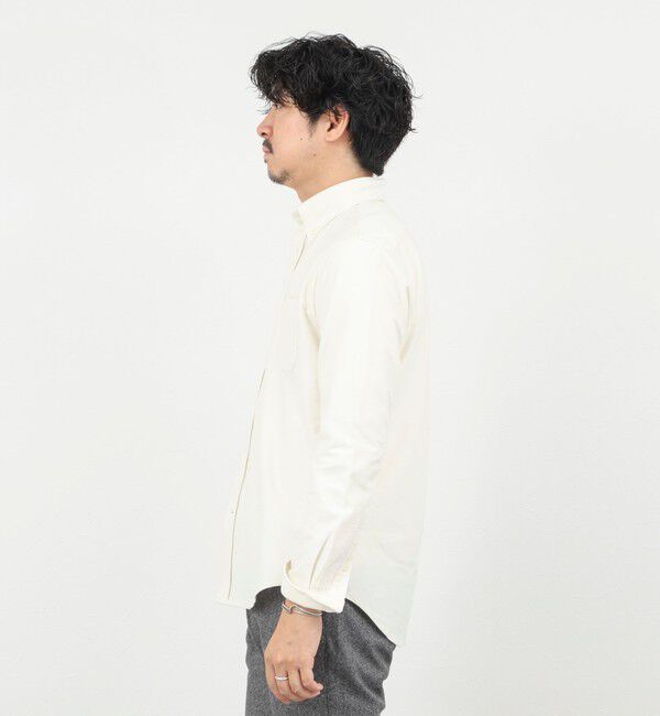 NOLLEY'S goodman「起毛ジャージ テープBD 25AW」|シャツ・ブラウス|