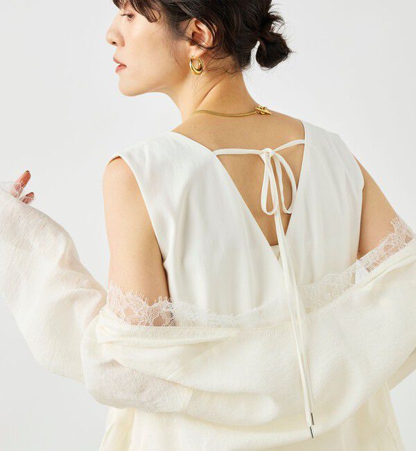 NOLLEY'S sophi「ウォッシャブルバックサテンサロペット」|オールインワン|