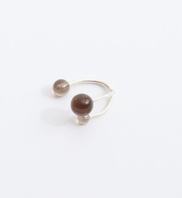 NOLLEY'S「【MUSSELS AND MUSCLES/マッソーズアンドマッソーズ】TRINITY RING」|リング|ブラウン