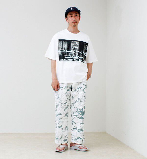 GLOSTER「【1枚でキマる主役TEE】フォト&times;メッセージプリントTEE」|Tシャツ・カットソー|